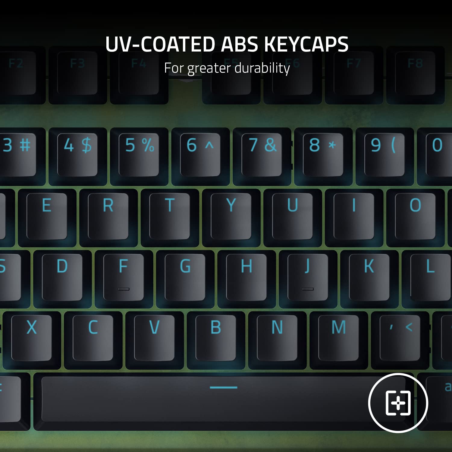 Razer BlackWidow V3 Mechanical Gaming Keyboard: Green Mechanical Switches - Tactile & Clicky - Chroma RGB Lighting - Compact Form Factor - Programmable Macros - Halo Infinite