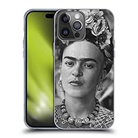 Head Case Designs Officially Licensed Frida Kahlo Floral Headdress Portraits and Quotes Soft Gel Case Compatible with Apple iPhone 14 Pro Max