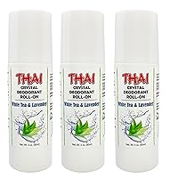 Thai Deodorant Roll On, White Tea & Lavender