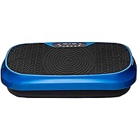 Waver Mini Vibration Plate - Whole Body Vibration Platform Exercise Machine - Home & Travel Workout Equipment for Weight Loss, Toning & Wellness - Max User Weight 260lbs