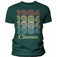 40th Birthday Gift Shirt for Men - Classic 1984 Retro Birthday - 003-40th Birthday Gift