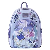 Loungefly Disney Sleeping Beauty 65th Anniversary Floral Scene Double Strap Shoulder Bag