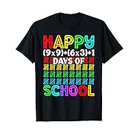 100 DAYS OF SCHOOL Teacher Student Men Women Kids 100th Day T-Shirt