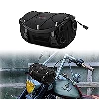 Universal Motorcycle Handlebar Bag Motorcycle Tool Bag Water Resistant Motorcycle Fork Bag Front Tail Bag Frame Side handlebar bag Windshield Sissy Bar Bag Small Storage Compartment Pouch