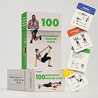Best 100+ Bodyweight Exercise Flashcards and No Equipment Routines - PhysioSpace Exercises Perfect for Fitness at Home - for All Fitness Levels - Full Body Workout