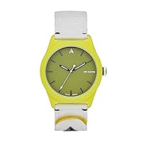 (111) All-Gender SWII Sustainably Crafted Bio-Plastic and Recycled Nylon Casual Solar Watch