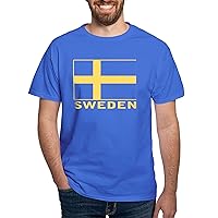 CafePress Sweden Flag Dark T Shirt Graphic Shirt