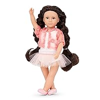 Lori Dolls – Adrienne – Mini Ballet Doll – 6-inch Ballerina Doll – Dancer Outfit with Tutu & Ballet Shoes – Toys for Kids – 3 Years +