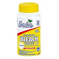 Evolve Concentrated Bleach Tablet 32 ct Fresh Lemon (1 pack)