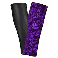 Llynda More Women's Purple Crush Faux Leather Interchangeable Transformable Boot Top