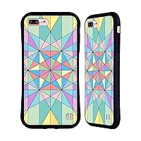 Head Case Designs Officially Licensed PLdesign Colourful Pastel Geometric Hybrid Case Compatible with Apple iPhone 7 Plus/iPhone 8 Plus