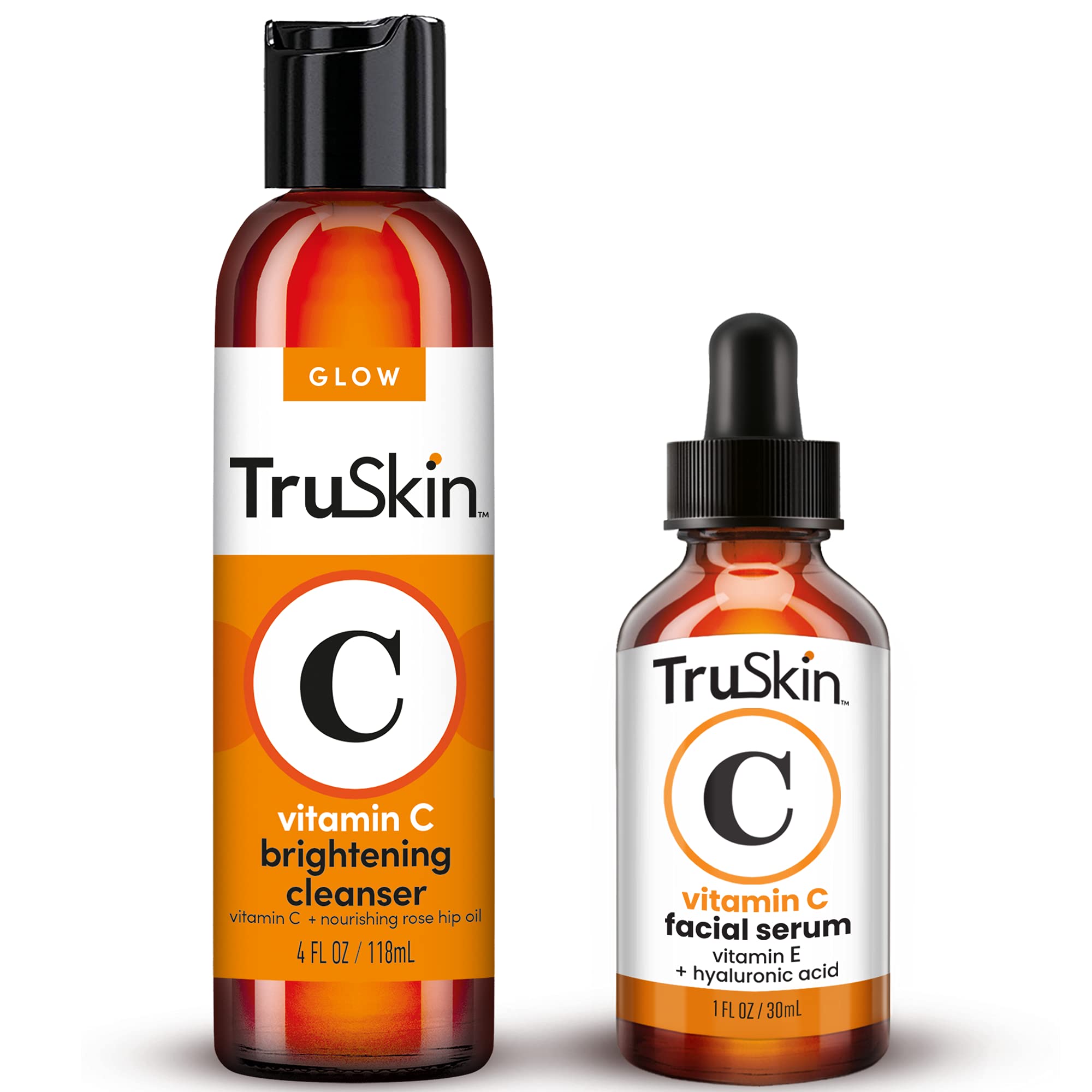 Vitamin C Brightening Duo with Vitamin C Serum and Vitamin C Facial Cleanser