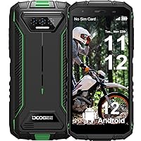 DOOGEE S41 PRO Rugged Smartphone 2023, NFC 6300mAh Battery 4G Dual Sim Rugged Phone Android 12, 7GB+64GB SD 1TB, 5.5