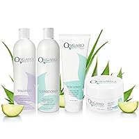 Ongaro Beauty Ultimate Hair & Skin Care Bundle: Organic Shampoo & Conditioner, Whipped Body Butter, and Body Lotion Set - Hydrating and Anti-Aging Solutions for All Hair and Skin Types
