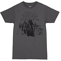 Star Wars Force Awakens The New Empire Adult T-Shirt - X-Large Charcoal