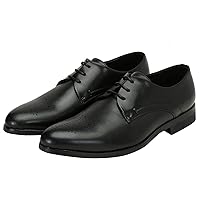 Men's Formal Brock Elastic Band Oxford Business and Wedding Shoes