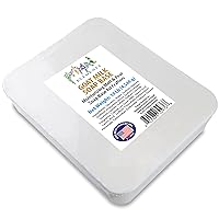 Primal Elements Goat Milk Soap Base - Moisturizing Melt and Pour Glycerin Soap Base for Crafting and Soap Making, Easy to Cut - 10 Pound