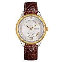 BERNY Top Luxury Real 18K Gold Men's Swiss Quartz Watch