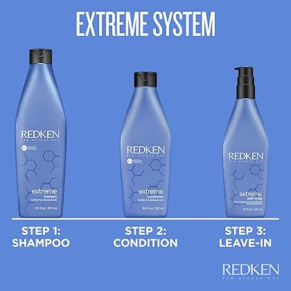 Redken Extreme Anti-Snap Anti-Breakage Leave-In Treatment For Distressed Hair, 8.1 Ounce