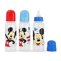 Baby Bottles 9 oz for Boys or Girls | 3 Pack of Disney 