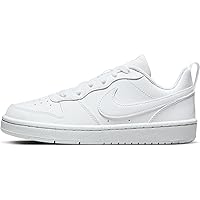 Nike Court Borough Low Recraft Boys DV5456-106 (White/White-White), Size 6.5
