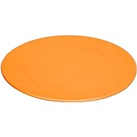 4 Pack Snack Plate, Orange