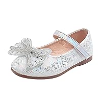 Girl Princess Shoes Toddler Baby Girl Sequins Rhinestone Bow Mary Jane Sandals Dance Flat Shoes Party Sandals