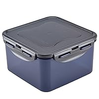 LocknLock ECO Food Storage Container with Lid / BPA-Free / Dishwasher Safe, Square, 5-Cup - Assorted Colors