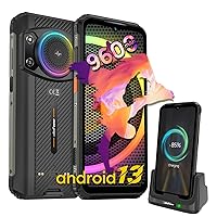 Ulefone Armor 21 & Charging Dock Rugged Phone, Infinite Halo 122dB Speaker, MTk Helio G99 16GB+256GB, 64MP+24MP Night Vision Camera, 6.58