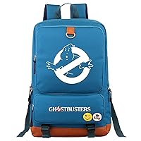 Ghostbuster Casual Backpack,Lightweight Laptop Knapsack Novelty Waterproof Canvas Bookbag