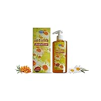 Intima Protective - Feminine Wash Liquid Soap 8.45 Oz Pump Bottle, Natural Formula with Chamomile, Sea Buckthorn Extract, Anti-Oxidants, Vitamin A & E, pH Balanced