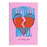 Vintage Heartbreak Hotel Wall Plaque Art by lulusimonSTUDIO