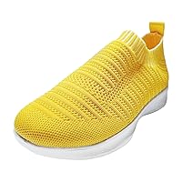 Women's Fashion Sneakers Running Walking Shoes Leisure Women's Slip On Travel Soft Sole Comfortable Shoes Outdoor Mesh