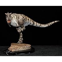 MM x Planet Earth 1/15 Carnotaurus Statue Realistic Abelisauridae Dinosaur Resin Collector Toys Animal Educational Model Decoration Gift for Adult