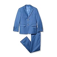 Isaac Mizrahi Boys' Slim Fit Solid 2pc Suit