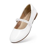 DREAM PAIRS Girls Toddler/Little Kid/Big Kid Serena-100 Mary Jane Ballerina Flat Shoes