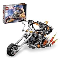 LEGO Super Heroes Marvel Ghost Rider Mecha Suit & Bike 76245 Toy Blocks, Present, American Comics, Superhero, Boys, Ages 7 and Up
