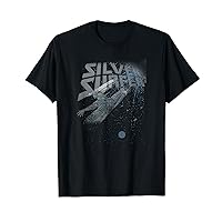 Marvel Fantastic Four Silver Surfer Speed Retro Vintage Logo T-Shirt