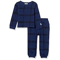 Splendid baby boys and Toddler Long Sleeve Top Pants Set, 3-6 mo US