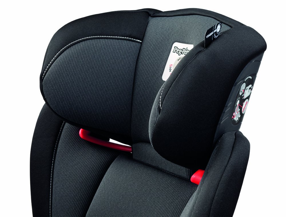 Peg Perego Viaggio HBB 120 - Booster Car Seat - for Children from 40 to 120 lbs - Made in Italy - Licorice (Black)