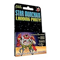 Steve Jackson Games Star Munchkin: Landing Party Card Game (Mini-Expansion) | 30-Cards | Adult, Kid & Family Card Game | Space Fantasy Roleplaying Game | Ages 10+ | 3-6 Players | Play Time 120 Min