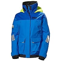 Helly-Hansen Pier 3.0 Waterproof Jackets for Women Featuring Windproof Sailing Fabric and Packable Neon Yellow Hood