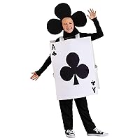Ace of Clubs Kids Card Costume Child Playing Card Tunic Suit