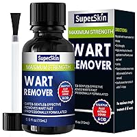 Fast Action Liquid Wart Gel Maximum Strength - Wart Liquid with Salicylic Acid - Fast-Acting Wart Liquid Freeze Off Designed for Warts, Plantar Wart, Genital Wart, Common Wart, Flat Wart, Corn, Callus