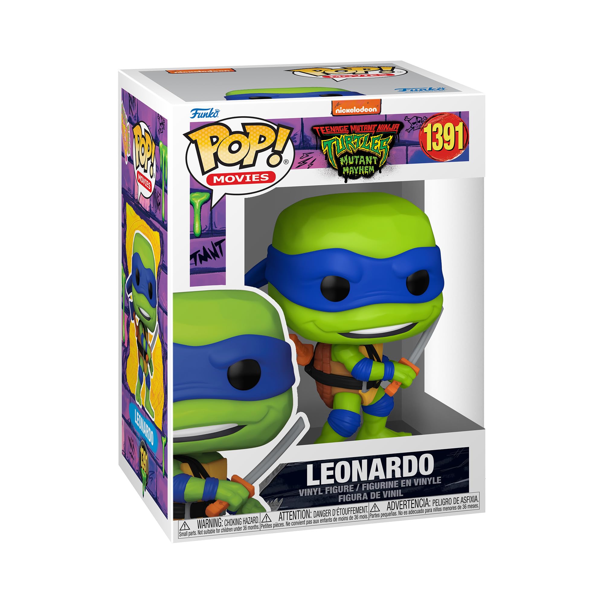 Funko Pop! Movies: Teenage Mutant Ninja Turtles: Mutant Mayhem - Leonardo
