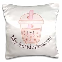Image of Milk Tea with Text - Pillow Cases (pc-377698-1)