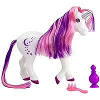 Breyer Horses Color Changing Bath Toy | Luna The Unicorn | Purple / Pink / White with Surprise Blue Color | 8.5