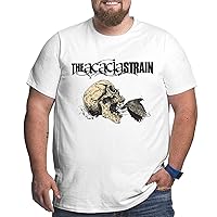 Men's T Shirt The Acacia Strain Big Size Short Sleeve Shirts Fashion Large Size Tee White