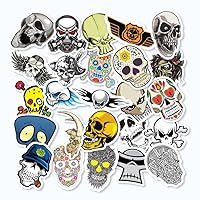 25pcs Collection Skulls Decals Stickers Supernatural Head Snake Beast Pack 5