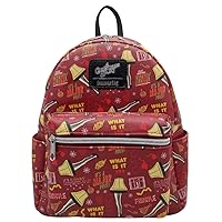 Loungefly x A Christmas Story Lampshade AOP Mini Backpack